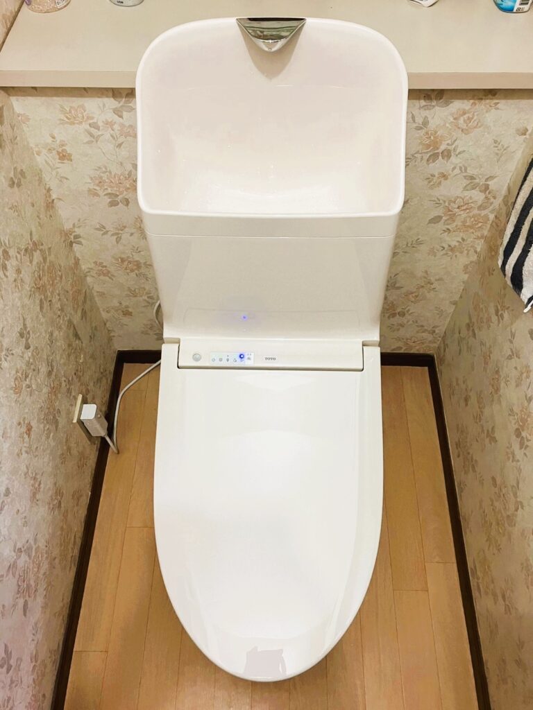 【お手入れのしやすい一体型】　中津市　トイレリフォーム