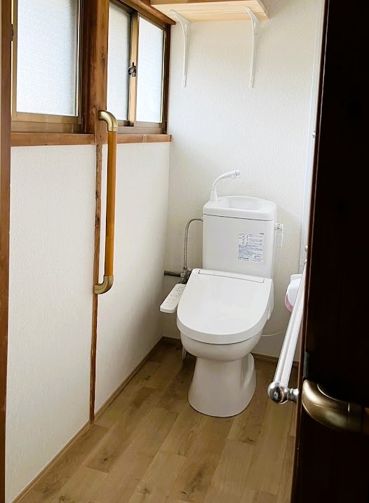 【和モダンなトイレへ生まれ変わり】　中津市　トイレリフォーム